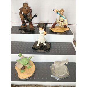 Star Wars Disney Infinity Figures Set Of‎ 5 Characters